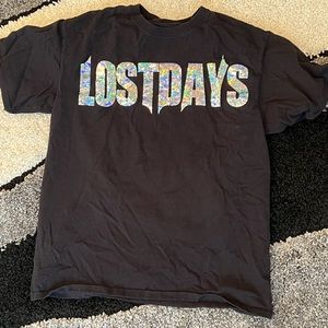 Holographic tee. Front & back.